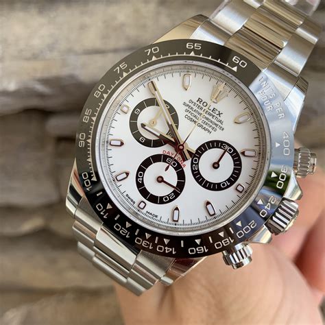 rolex daytona black vs white|black rolex daytona for sale.